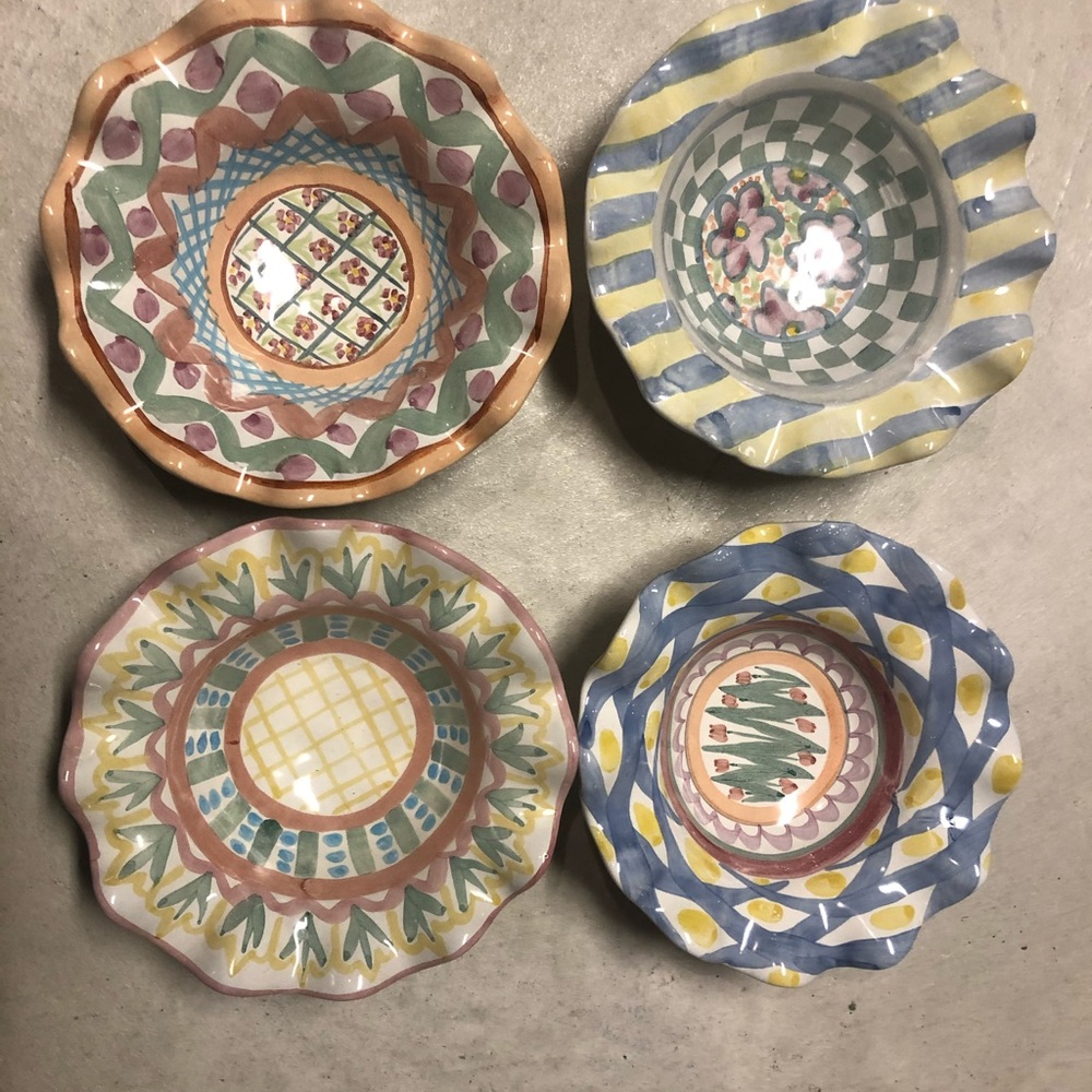 Mackenzie Childs Piccadilly Dishes